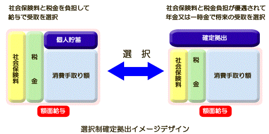 選択制確定拠出(日本版401K)